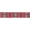 Melrose Nordic Snowflake Wired Craft Christmas Ribbon - 2.5" x 20 Yards - Green and Red